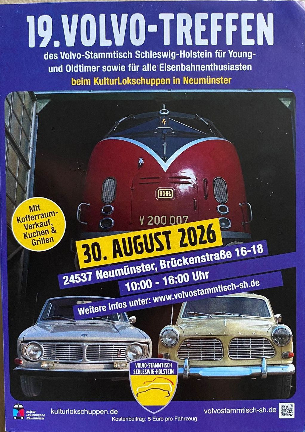 19. Volvo Treffen des Stammtischs Schleswig-Holstein