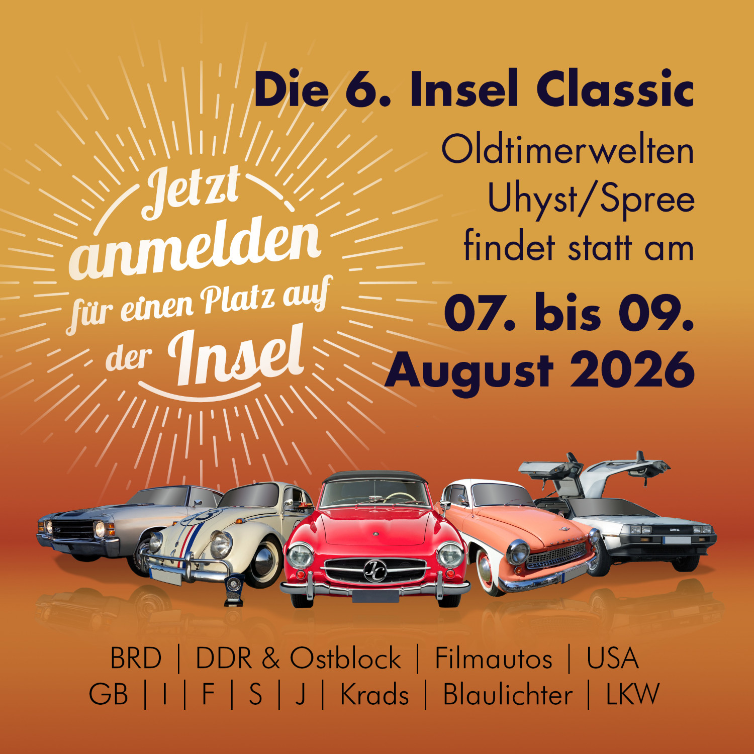 Insel Classic Oldtimerwelten Uhyst/Spree - Das Oldtimertreffen der Lausitz
